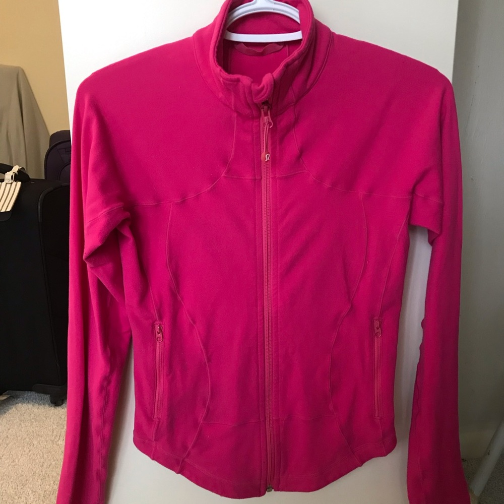 Lululemon Pink Track Jacket - Size 2